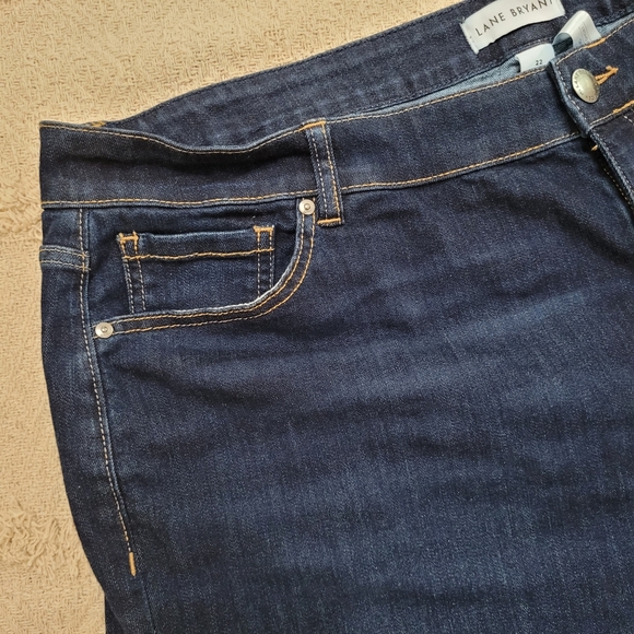 Lane Bryant Women Shorts plus denim stretch- #22 - Picture 3 of 6